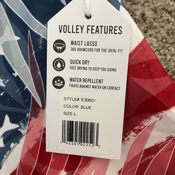 Endless Summer Men’s Printed Swim Trunks with Stretch, 5.5" Inseam - 4th of July - Picture 4 of 6